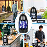 Fyc Elektrikli Böcek Öldürücü, Böcek Tuzağı Sinek Lambası, Uv Işıklı, Sivrisinek Lambası, Temizlik F