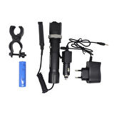 Ve Bisiklet Feneri Şarjlı Pilli Wt-040