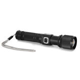 Cree Tg Led 1000 Lümen Göstergeli Fonksiyonel El Feneri Wt-732