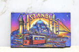 Ahşap İstanbul Temalı Magnet Alk4363