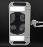 10X Led Akrobat Büyüteç 2X15W 170X113 Mm 10 Diopter Mercek Lt86G