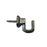 Vidalı Kanca, Askı Küçük - 15X18Mm, Nikel - 100 Adet