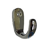 Büyük Tekli Fincan Askı, Dekor Askısı - Nikel, 100 Adet, 12X23X30 Mm