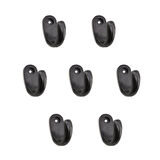 Büyük Tekli Fincan Askı, Dekor Askısı - Siyah, 100 Adet, 12X23X30 Mm