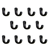 Tekli Anahtar, Bijuteri, Vitrin, Dekor Askısı - Siyah, 10X18X22 Mm