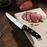 32103 Kurban, Kasap Bıçağı 19 Cm - Kahverengi Perçinli Kompozit Sap