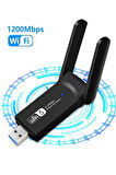 Dual Band Ac1200 Usb 3.0 Adaptör Kablosuz Wifi Yükseltici