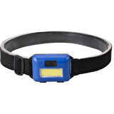 Ps-T89 Mini Pilli Cob Led 3 Mod Su Geçirmez Kafa Feneri Lambası