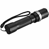 Swat Profesyonel Şarjlı El Feneri Ledli+Flashlight+Zoom Özellikli 6 Parça Full Set