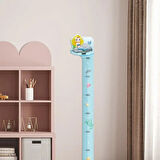 Sevimli Sarı Zürafa Yeşil Dinazor Deniz Kızı Roket Ağaç Boy Ölçüsü Sticker