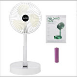 Katlanır Teleskopik Zemin Fanı Yaz Sessiz Öğrenci Masaüstü Fan Usb Şarj Edilebilir Taşınabilir Ev Mi