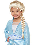 Platin Altın Dore Renk Karlar Ülkesi Elsa Frozen Peruğu Çocuk Boy