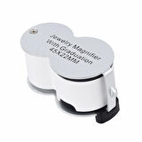 45X22 Ledli Para Algılama Ve Mezuniyet Takı Değerleme Büyüteç