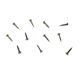 Klips, Menteşe, Ayağı Çivisi 9Mm Çelik - Siyah 100Gr