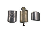 Fong Yuon Lighter Factory Sabun Çakmak Fransız Siper Çakmağı Mekanik Çakmak | 1950-1960 Dönemi | 3 Parçalı Koleksiyonluk Antika