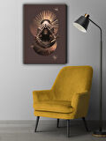 Dekoratif MISIR GÜNEŞİ Temalı UV Baskı Tablo 30 x 40 cm