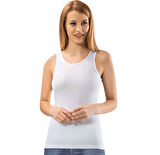 Kota Kadın Büyük Beden Geniş Askı Atlet 6020