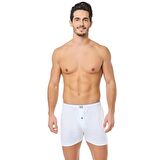 6 lı Paket Tutku Erkek Penye Boxer Düğmeli Havlu Bel Baksır Pamuk