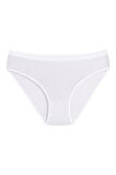 6 Adet Yıldız Bayan Bambu Bikini Külot Beyaz 3955