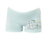 12 Adet Kota Kız Çocuk Baskılı Boxer Karışık Renk 3409