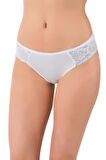 5 Adet Lüx Drm Bayan Bambu Dantelli Bikini Külot Slip 3120