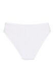 12 Adet Yıldız Bayan Bambu Bikini Külot Beyaz 3910