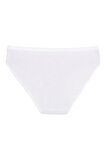 12 Adet Yıldız Bayan Bambu Bikini Külot Beyaz 3955