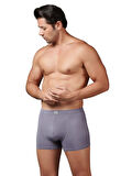 Gümüş Erkek Modal Elastan Boxer 7009