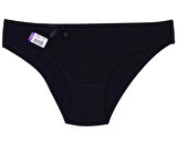 12 Adet Sedef Yıldızı Likralı Kadın Düz Bikini Külot 1065