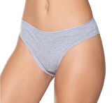 12 Adet Sedef Yıldızı Likralı Kadın Düz Bikini Külot 1065