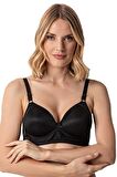 3 Adet Miss Perry Telsiz Desteksiz Kadın Kaplı Rahat Sütyen