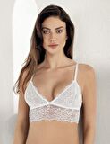Şahinler Kadın Uzun Dantelli Balensiz Desteksiz Sütyen 13000