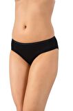3 lü Paket Lüx Drm Bayan Bambu Düşük Bel Bikini Külot Slip 3100