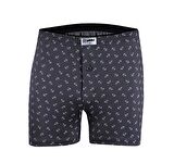 3 Adet Yıldız Erkek Taşma Lastik Desenli Penye Boxer Short 43