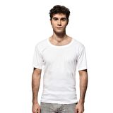 6 lı Paket Özkan Erkek Ribana Kısa Kol Bisiklet Yaka Atlet 0115