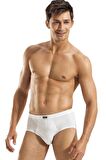10 lu Paket Özkan Erkek Yüzde Yüz Pamuklu Slip Külot 0037