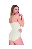 Form Time Bayan Agraflı Askılı Göğüs Altı Slip Body Korse 9105