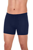 3 Adet Yıldız Erkek Bambu Boxer Short Lacivert 323