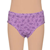 12 Adet Sedef Yıldız Kız Çocuk Renkli Desenli Pastel Külot 1041 