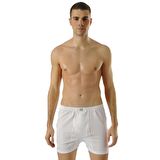 Anıt Erkek Penye Arjantin Külot Paçalı Külot Pamuklu Beyaz 1152