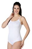 Emay Bayan Modal Pamuklu İp Askılı Çıtçıtlı Body 1415