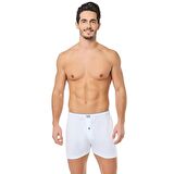6 lı Paket Tutku Erkek Penye Boxer Düğmeli Havlu Bel Baksır Pamuk