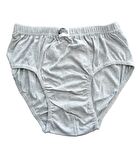 12 Adet Gümüş Erkek Penye Slip Külot Yüzde Yüz Pamuk Renk Seçenek