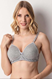 Miss Perry Telsiz Desteksiz Kadın Balensiz Kaplı Rahat Sütyen