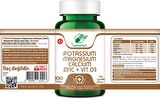 Yurdavit Potassium Magnesium Calcium Zinc Vitamin D3 2x100 Tablet Potasyum Magnezyum Kalsiyum Çinko D3 Vitamini
