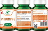 Yurdavit E Vitamini 400 IU 2x100 Softgel Vitamin E 