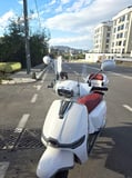 MOTOCAM Yuki Risotto 125 Ön Cam 2022-2026 Model 39cm Şeffaf Renkli 4mm APARATSIZ