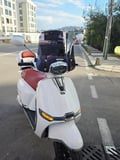 MOTOCAM Yuki Risotto 125 Ön Cam 2022-2026 Model 39cm Siyah Renkli 4mm APARATSIZ