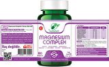 Yurdavit Magnezyum Kompleks 6x60 Kapsül Malat Bisglisinat Hidroksit Taurat L-Treonat Sitrat B6 Vitamini	