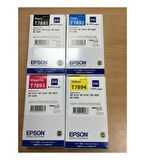 Epson T7891 T7892 T7893 T7894 XXL SET Orjinal Kartuş 4.000 Sayfalık